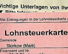 Lohnsteuerkarte 2009