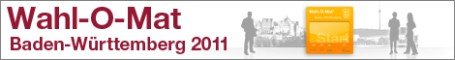 Wahl-O-Mat 2011 Baden-Württemberg